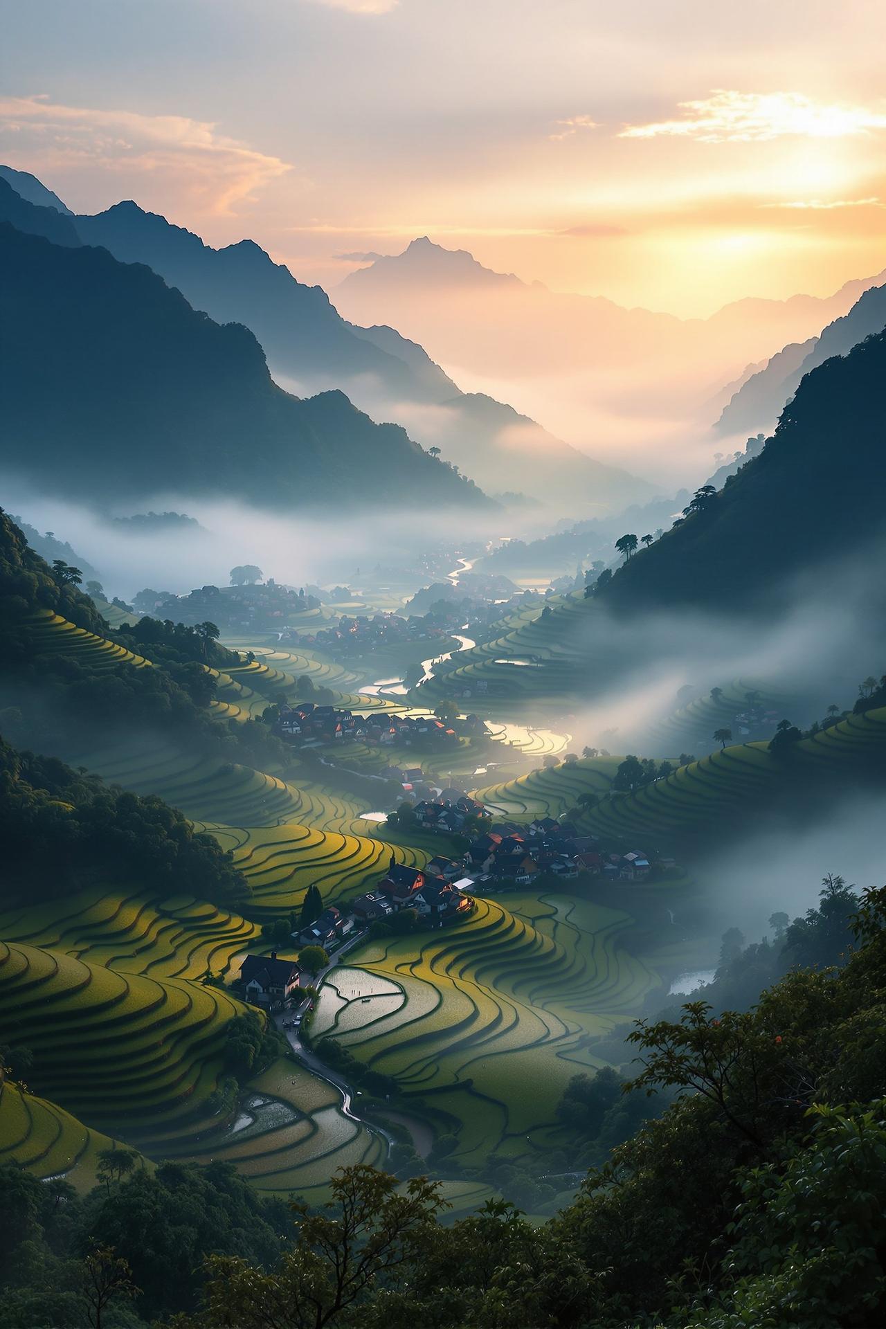 影视视频作品《山川之间》海报