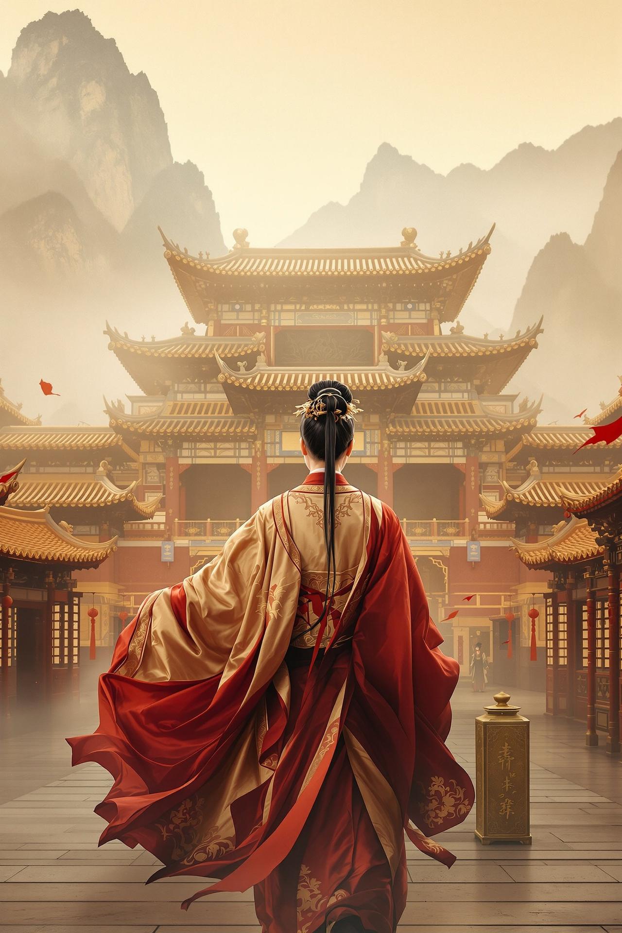 影视视频作品《长安风云录》海报